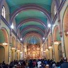 Iglesia de San Sebastían, en el centro de la ciudad de Quito. 