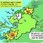  Descuido imperdonable en nuestros bosques...  