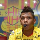  Billy Arce Mina llegó al Barcelona a mitad de temporada, proveniente del Emelec, donde fue separado por actos de indisciplina. 