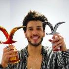  Al músico le entregaron una Gaviota de Plata y otra de Oro, los máximos reconocimientos del encuentro musical, 