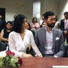  Fue una boda muy íntima y con pocas personas. En redes sociales la han declarado como la ‘boda del año’ y sus fanáticos mostraron el inmenso cariño por la también actriz. 
