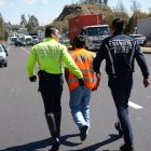  Según el defensor del detenido, su intención no fue huir de la escena del incidente. 