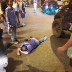  El hombre fue agredido cuando estaba libando en una esquina.  