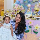  La fiesta del primer añito de Florcita Chávez se realizó en un centro comercial de Samborondón. 