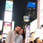  Dave Morales y Michela Pincay, en sus momentos felices. La pareja terminó muy mal su relación sentimental. 