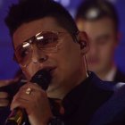  El cantante de salsa y música tropical se presentó en la fiesta colombiana en Guayaquil. 