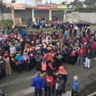  Indígenas se apropiaron de algunas plantas de agua en Ambato. 