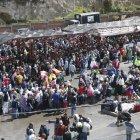  Acnur, que mantiene personal desplegado en Rumichaca, señaló que “tres de cada 10 personas de Venezuela que llegan a Ecuador son niños y niñas”. 