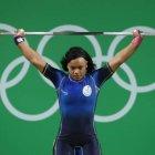  La pesista ecuatoriana busca un cupo para participar en los Juegos Olímpicos Tokyo 2020. 