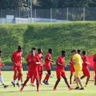  La jornada fue en la cancha de Lechia 2, un country club de tenis ubicado a quince minutos del hotel donde está la tricolor.  