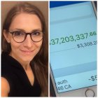  La mujer registró el suceso inaudito a través de una captura de pantalla en su celular. 