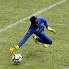  Referencial. Moisés Ramírez, en un entrenamiento con la selección nacional Sub-20. 