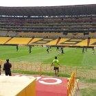  El combinado ecuatoriano perdió en el estadio Monumental 1-4 ante el combinado nipón, que cumplió con mini-gira en el país. 