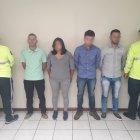  Los cuarto sospechoso fueron vinculados a tres asaltos pesados en el sur de la urbe. Veinte mil dólares era el botín. 