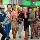  Panelistas del programa de farándula Intrusos. 