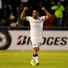  El gol de Chicaiza ante Flamengo, es el primero con la camiseta 10, y sirvió para sacarse la ‘sal’ de los 147 días sin anotar; desde diciembre que no levantaba los brazos para celebrar.  