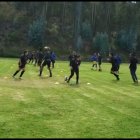  Deportivo Cuenca hizo su último entrenamiento en el complejo de Patamarca. Madelin Riera, la goleadora del torneo con 42 anotaciones.  