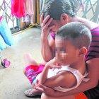  Elvira Vargas, la madre de Jeremías, llora al recordar todas las necesidades de su hijo y su familia. 