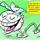  Unos ríen y otros de vacaciones obligadas... 