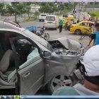  Captura de video. Choque ocurrido la tarde de este 11 de marzo. 