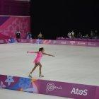  María Eduarda Fuentes obtuvo el bronce en patinaje artístico.  