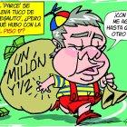  Esta vez no pudo convencernos con su bailecito... 