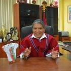  Luis Chango, presidente de Mushuc Runa, no está conforme con el arbitraje del partido contra Macará. 