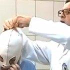  El hombre llegó al centro de salud con el 85 % de su cuerpo quemado.  