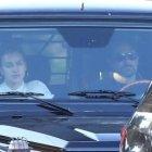  La modelo rusa Irina Shayk y el actor estadounidense Bradley Cooper en Los Ángeles. 