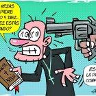  Ahora asaltan hasta dentro de las mismas iglesias...  