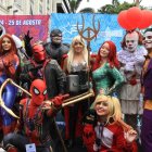  Cosplayers asistieron al anuncio del IV edición de la Comic Con. 