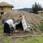  A esta choza se ingresa para iniciar el ritual y liberar las energías negativas. 