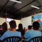  El público pudo presenciar los filmes que se transmitieron en la fundación Cleotilde Guerrero. 