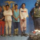  Los miembros de la Armada del Ecuador ubicaron una embarcación donde se encontraban los cuatro sospechosos. La nave estaba a una milla de Puerto Salinas, en la Isla Puná.  