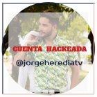  El presentador puso esta imagen en otras redes para anunciar el hackeo. 