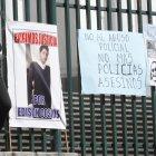  La madre de Edison, en una protesta en 2012 pidiendo justicia en el caso de su hijo. 