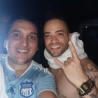  Ronald Muñoz con Nacho, en la foto que dijo no perderá nunca. 