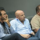  El presidente del Emelec, Nassib Neme (i), habló sobre dos propuestas de formato de torneo que planteará ante sus colegas. 