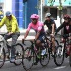  Ciclista ecuatoriano Jonathan Caicedo participó en el ciclo paseo. Quito 20 de enero del 2019. 