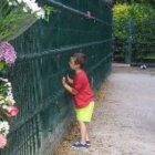  Homenaje al niño Borja Solar en el parque donde fue asesinado. 