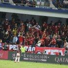  Un grupo de hinchas confrontó a los futbolistas del ‘Fla’. 