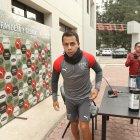  Primer entrenamiento de Liga de Quito.  