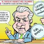  Las denuncias le volvieron al presidente... 