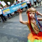  Fotografía de Desmond Napoles, de 11 años, durante la semana del orgullo gay en Nueva York, su ciudad natal. 