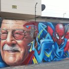  El mural está pintado en la pared de la villa 15 de la manzana 1, de la ciudadela Amazonas, sur de la ciudad. Q 