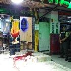  La Policía investiga la relación que tendrían las dos personas asesinadas dentro del bar. 