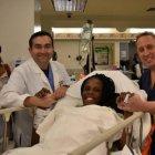  Thelma agradeció a los médicos la atención brindada 