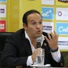  Francisco Egas habló sin anestesia en la rueda de prensa y abarcó una serie de temas. 