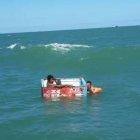  El rescate en el mar se realizó un día después del naufragio. 