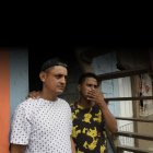  Testimonios. Peter Ponce y Alinton Charcopa estaban en la losa del edifico el día del incendio. No pudieron hacer nada por sus compañeros.  